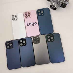 เคสโทรศัพท์มือถือรุ่นใหม่ AG Original สีเดิม สำหรับ <span class=keywords><strong>iPhone</strong></span> 16 15 14 <span class=keywords><strong>Plus</strong></span> 13 12 11 Pro Max พร้อมฟิล์มกันรอยเลนส์ เคสนาโนพีซีสีทรายอ่อน - Product Image 2