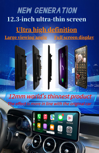 Écran tactile GPS fin de 12,3 pouces, garantie 1 an, Carplay retrofit, Linux <span class=keywords><strong>Android</strong></span> <span class=keywords><strong>AUTO</strong></span> pour Mercedes-Benz W212 S212 E200 E300 E350 C207 - Product Image 6