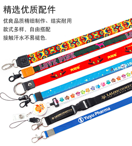 Cordón telescópico de dibujos animados fácil de extender, al por mayor, para tarjetas de estudiante, colgador de cuello, cuerda larga ajustable, soporte para credenciales y tarjetas. - Product Image 2