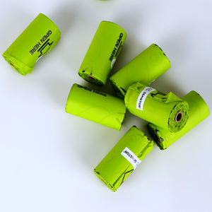 Benutzer definierte Großhandel <span class=keywords><strong>Pet</strong></span> Poop Bags Rolls Leicht zu öffnen biologisch abbaubare Poop Bags für Hunde - Product Image 5