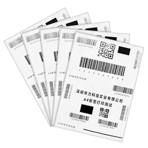 Likexin Self Adhesive Shipping A4 Label <b>Sticker</b> Paper Matte Adhesive Inkjet <b>Sticker</b> Paper A4 Sheets Label - Product Image 1