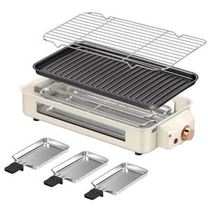 Offre Spéciale 1500W 2 en 1 poêle électrique avec fonction Barbecue Gill cuisson antiadhésive plaque amovible branchie électrique - Product Image 1