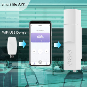 Moteur de rideau motorisé intelligent Lifelibero Tuya WiFi à batterie <span class=keywords><strong>pour</strong></span> <span class=keywords><strong>volet</strong></span> <span class=keywords><strong>roulant</strong></span> solaire, robot de rideau intelligent <span class=keywords><strong>pour</strong></span> fenêtre - Product Image 6