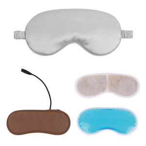 Ceia Soft Silk Sleeping Eye Mask Hot <span class=keywords><strong>Cold</strong></span> <span class=keywords><strong>Compress</strong></span> <span class=keywords><strong>Dry</strong></span> Eyemasks Máscara Venda do sono com alça ajustável - Product Image 5