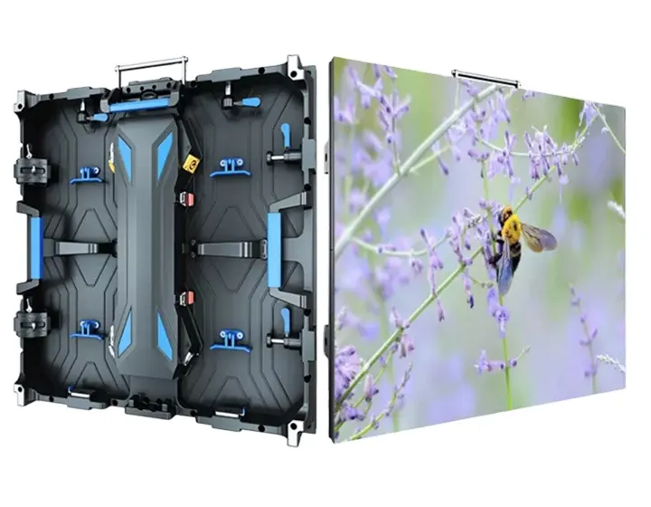 RS Series 576x576mm Waterproof Led Wall Panel High Resolution High Brightness Movable Video Wall Rental LED Screen Display