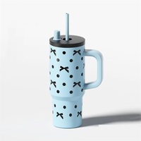 Sdeisley Best-seller – Tasse à sublimation 710 ml en acier inoxydable, isotherme sous vide, écologique, pour voyage, isolation 6-12 heures
