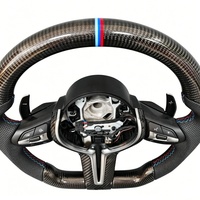 Volante Personalizado de Fibra de Carbono Real para BMW X3 X6 F16 F30 M2 M3 F87 F92 Z4 E89 E90 328i