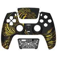 Couvercle de plaque frontale de remplacement de coque avant personnalisé eXtremeRate pour contrôleur Dualsense PS5