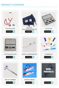Vente en gros de fournitures médicales d'usine Prix <span class=keywords><strong>Médecin</strong></span> Infirmière Stétoscope de diagnostic <span class=keywords><strong>Stéthoscope</strong></span> médical Noir - Product Image 6