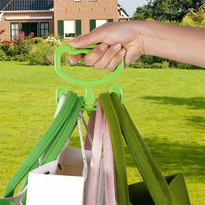 Nouvelle poignée ergonomique robuste pour sacs d'épicerie et sacs alimentaires, support de transport pour sacs et seaux - Product Image 6