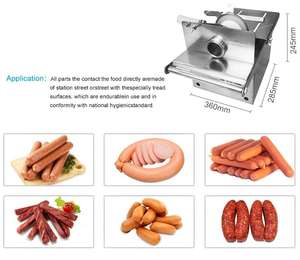 Máquina Manual para Atar Salchichas, Equipo Manual para Hacer y Atar Salchichas - Product Image 4