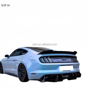 Diffuseur arrière en carbone véritable de style Viph MD pour Mustang (USA) - Noir, fixation par vis, ajustement universel - Product Image 3