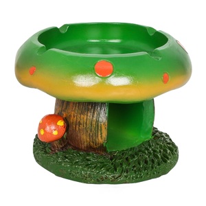 <span class=keywords><strong>Cenicero</strong></span> personalizado para cigarros con diseño de molinillo Scania alto <span class=keywords><strong>Cenicero</strong></span> de hongos de poliresina para jardín al aire libre en Bonitos colores - Product Image 2