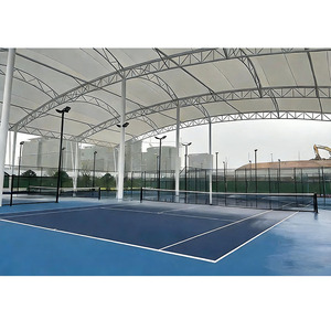 Estructura de Techo Tensado para Exteriores Ecológica con Tela Reciclada para Canchas Deportivas Ecológicas - Product Image 6