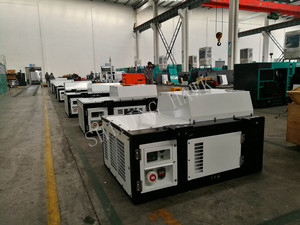 Kubota động cơ cho underslung Máy phát điện sử dụng với 180L bình nhiên liệu 15KW Máy phát điện 60Hz 460V dưới của khung gầm xe tải - Product Image 2