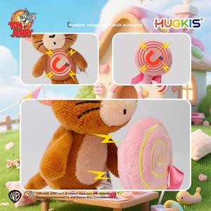 Nuevo Llavero Magnético de Felpa con Diseño de Gato <span class=keywords><strong>y</strong></span> Ratón, Colgante Creativo de Felpa para Bolsos con Diseño de Pareja de Dibujos Animados - Product Image 3