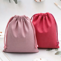 Pochette en coton avec cordon de serrage, sac à sachet, sac cadeau multifonctionnel pour produits d'aromathérapie, bougies en cire et emballage de pot-pourri