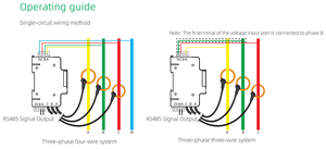 通用母线电压并联多馈电流测量 ME132 三相智能电能表 - Product Image 6