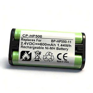 BP-HP550-11 Batería recargable Ni-MH de 2,4 V y 600 mAh para auriculares Sony MDR-RF925 MDR-RF4000K - Product Image 2