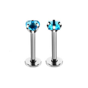 <span class=keywords><strong>Piercing</strong></span> de lèvre Amelia Amelia, filetage interne, acier inoxydable 316L, bijoux en zircon, clous d'oreille, <span class=keywords><strong>piercing</strong></span> de <span class=keywords><strong>nez</strong></span> brillant pour fête - Product Image 2