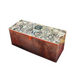 Tiny Glass World Solid Wood Handmade Rectangular <b>Box</b> Floral Inlay 9x5x3.5 Inch 2 Jars Satin Cloth Interior Multifunction A-2 - Product Image 1