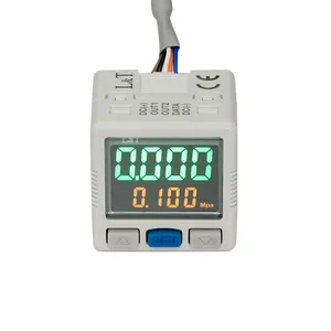 ISE30A-interruptor de presión Digital de 2 colores, Sensor de presión diferencial de alta precisión, controlador de presión Digital