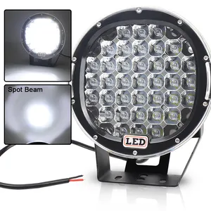 OVOVS Lampu Kerja Led Bulat Daya Tinggi Langsung dari Pabrik Lampu Sorot Spot 9 "4X4 Led Lampu Berkendara 185W Lampu Kerja