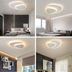 Lampu plafon LED kreatif kamar tidur Skandinavia lampu segitiga ruang tamu Modern untuk rumah - Product Image 4