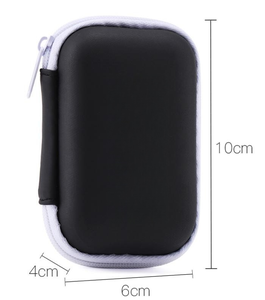 Eway Tragbare Wasserdichte EVA-<span class=keywords><strong>Oximeter</strong></span>-Aufbewahrungstasche - Schwarzes Medizinisches Etui für Camping & Reisen Akupressur-Ausrüstung - Product Image 1