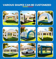 Tienda de Campaña Inflable Personalizada para Simulador de Golf, Impermeable, de PVC, para Exteriores, Jaula de Práctica de Golf, Tienda de Campaña Pequeña