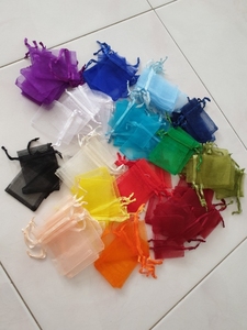 Colorful 1.96" X 2.75" (5x7cm) Small Mini Packaging <strong>Bags</strong> Organza <strong>Bags</strong> Drawstring Funny Gift Packing <strong>Bags</strong> Wholesale - Product Image 5