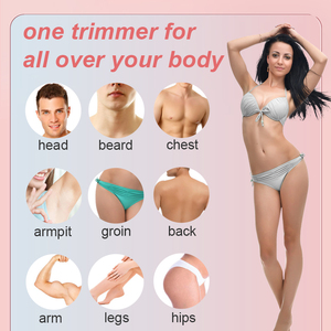 Depiladora Recargable y Recortadora Eléctrica <span class=keywords><strong>de</strong></span> Bikini para Mujer, Resistente al Agua, Venta al Por Mayor OEM - Product Image 5