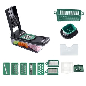Hot Selling Kitchen 13 in 1Manual Fruit Vegetable Cutter Onion Dicer Veggie Slicer Vegetable Chopper Vegetable Slicer - Product Image 4