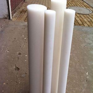 Custom Size 6-300mm Cast White Black Plastic PA66 PA6 <b>Small</b> Diameter Plastic Polyamide Pa6 Nylon Rod <b>Bars</b> - Product Image 1