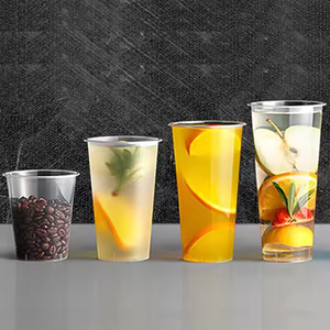 Aangepaste Nieuwe Aankomst Pp 90Mm Kopjes 12Oz Wegwerp <span class=keywords><strong>Plastic</strong></span> Bekers Fabrikant Verschillende Stijlen Voor Dranken Smoothie Bubble Melk - Product Image 3