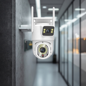 Caméra IP d'extérieur à double objectif Vision nocturne Capteur CMOS sans fil grand angle Résolution 8MP Stockage de données NVR Solaire WiFi PTZ 1 an - Product Image 6