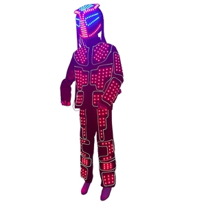 Nouveaux costumes lumineux à LED avec changement <span class=keywords><strong>de</strong></span> couleur RVB et casques pour discothèque, danse, DJ - Product Image 2
