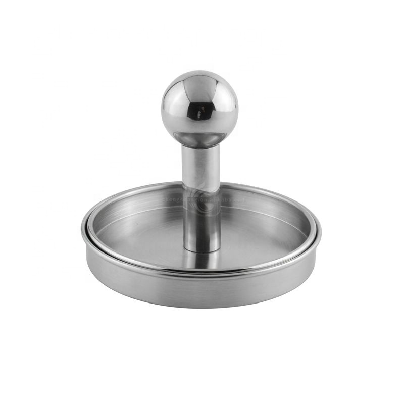 Бытовая Кухня антипригарный бургер ПРЕСС для мяса Продукты Инструменты мясо Металл Oem логотип гамбургер Пресс из нержавеющей стали бургер ПРЕСС