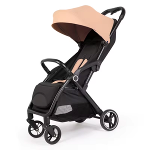 Trolley Stroller One Step Folding Two Way Push High View <b>Chair</b> Europe Hot Selling Pram 2-in-1 Cotton Material Mom Bags - Product Image 4