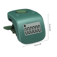 Nouveau bouddha perle prière compteur Clicker 6 canaux électronique numérique Tally Ring Count Tasbih Ring au prix le plus bas