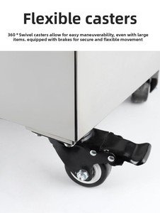 Máy lọc dầu ăn công nghiệp mới 48L 550W 820*445*580mm, máy chiên sâu tự động lọc dầu Ruihong - Product Image 3