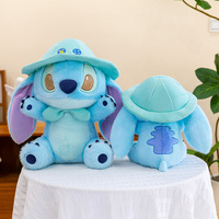 En gros, Poupée en peluche cousue avec petit chapeau doré, style cross-dressing, idéale pour cadeaux d'événements et poupées pour machines à griffes
