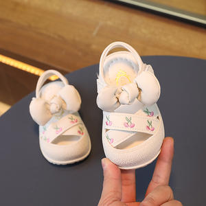 Été nouveau bébé enfant en bas âge princesse chaussures bébé fille semelle souple anti-dérapant <span class=keywords><strong>sandales</strong></span> - Product Image 4
