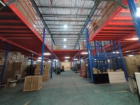 Sistema di Scaffalature Personalizzato Marca HONGXIN, Scaffale per Magazzino con Piattaforma al Secondo Piano, Soppalco in Acciaio per Carichi Pesanti