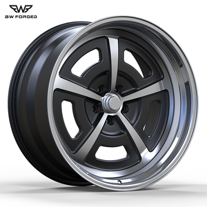 Jantes forgées en 2 pièces BW pour 911 986 987 991 997, finition usinée, rayons 17 18 19 pouces, 5x130, jantes en alliage forgé, CB 71.6 - Product Image 1