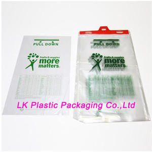 Personalizado produzir milho saco de plástico wicket saco sacola de compras de supermercado - Product Image 1