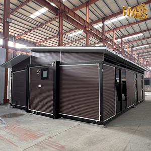 Maisons modulaires portables de luxe préfabriquées en conteneurs de 20 et 40 pieds avec 2 chambres et salle de bain, livraison depuis la Chine - Product Image 3