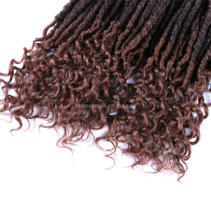 locs crochet trenzas pelo mambo de cerraduras de ganchillo de la extensión del pelo de locs ganchillo pelo - Product Image 6
