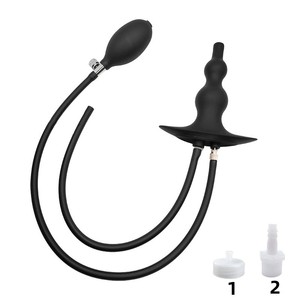 Inflatable Butt Plug Expandable <strong>Anal</strong> Plug Dildo Air-<strong>filled</strong> Pump Sex Toy - Product Image 4