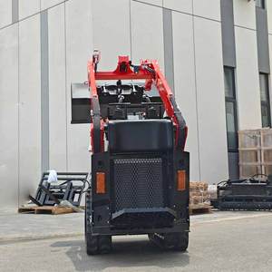Nuovo Modello di Mini Skid Steer Loader con Kit Trivella per Pali, per Costruzione Recinzioni e Piantumazione Alberi, Alta Coppia, Professionale - Product Image 6